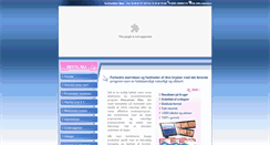 Desktop Screenshot of dk.procurvesplus.com